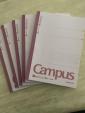 Campus　ノート５冊