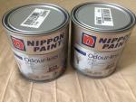 白ペンキ NIPPON PAINT/床保護用ビニールシートに関する画像です。