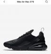 新品　Nike Air Max 270 スニーカー　黒　26.5cm US8.5