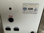 日章工業製　変圧器　モデル：SK-2200EXに関する画像です。