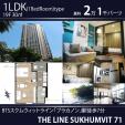 BTSプラカノン駅7分19階1LDK30㎡21,000バーツ