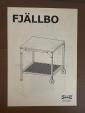 IKEA FJÄLLBO サイドテーブル 45×45x46.2 cm　800Bに関する画像です。