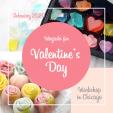 バレンタインデー和菓子づくりワークショップ（練り切り・琥珀糖）2020年2月