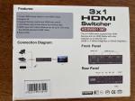 HDMI スイッチャー・切替器分配器・セレクターに関する画像です。