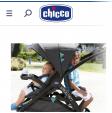 Chicco サブシート付きベビーカーに関する画像です。