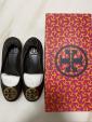 TORY BURCH フラットシューズ (ブラウンsize US6.5/23.5cm)