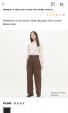 Uniqlo U Belted Pleated Wide Pants ウエスト64cmに関する画像です。