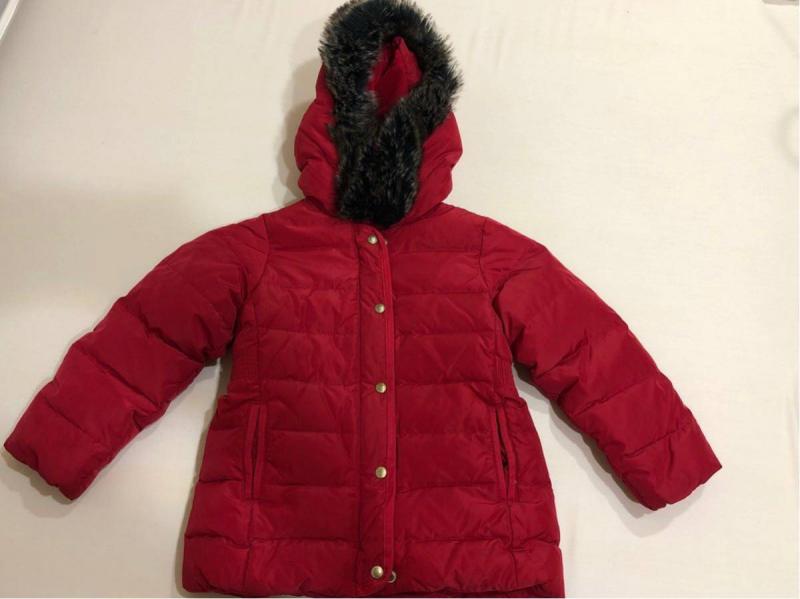 【香港・売ります】プチバトーダウンコート赤3ans（95㎝相当）売ります | フリマなら香港掲示板