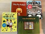 日本語の児童書、絵本、マンガなど。