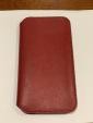 Iphonex leather folio(red)