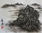 ワークショップー「山水画ー岩と山」を描いてみましょう！55€