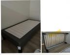 IKEA ベッドフレーム　シングルサイズ（TWINサイズ）に関する画像です。
