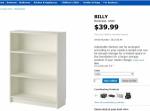 本棚(扉なし）Ikeaに関する画像です。