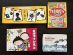 日本語&漢字のカードゲーム　4点