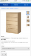 IKEA  MALM Chest of 6 drawers, whiteに関する画像です。