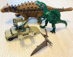 色々な恐竜おもちゃ、4体に関する画像です。