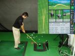 室内ゴルフレッスン場、プロによる科学的レッスン法に関する画像です。
