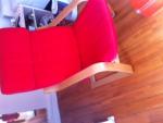 poang chair red- ikea cleanに関する画像です。