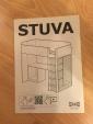 【帰国売り】(IKEAのSTUVA)子供用机とベッドのセット(2点あります)に関する画像です。